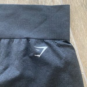 gymshark seamless black leggings